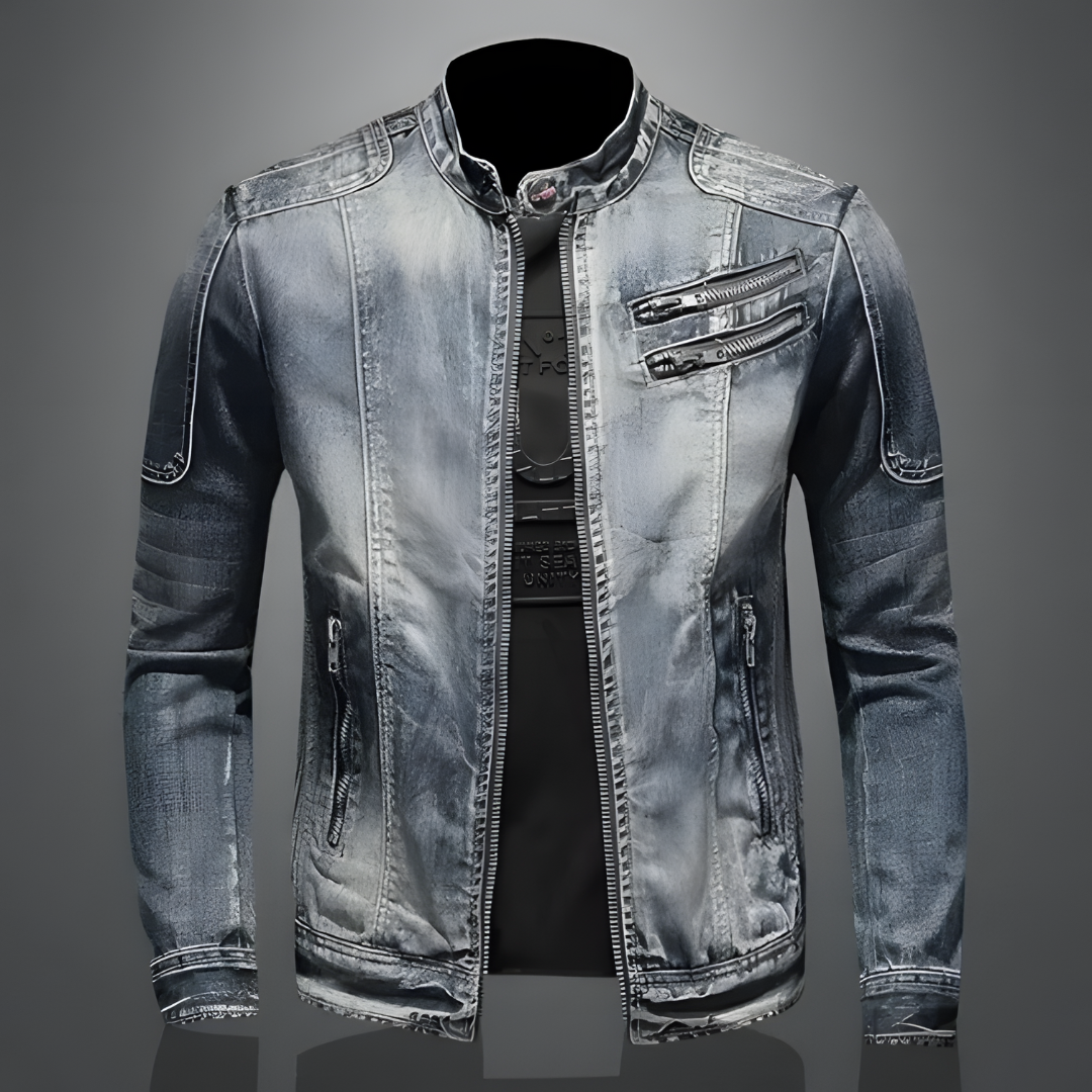 Michel - Premium Denim Komfortjacke