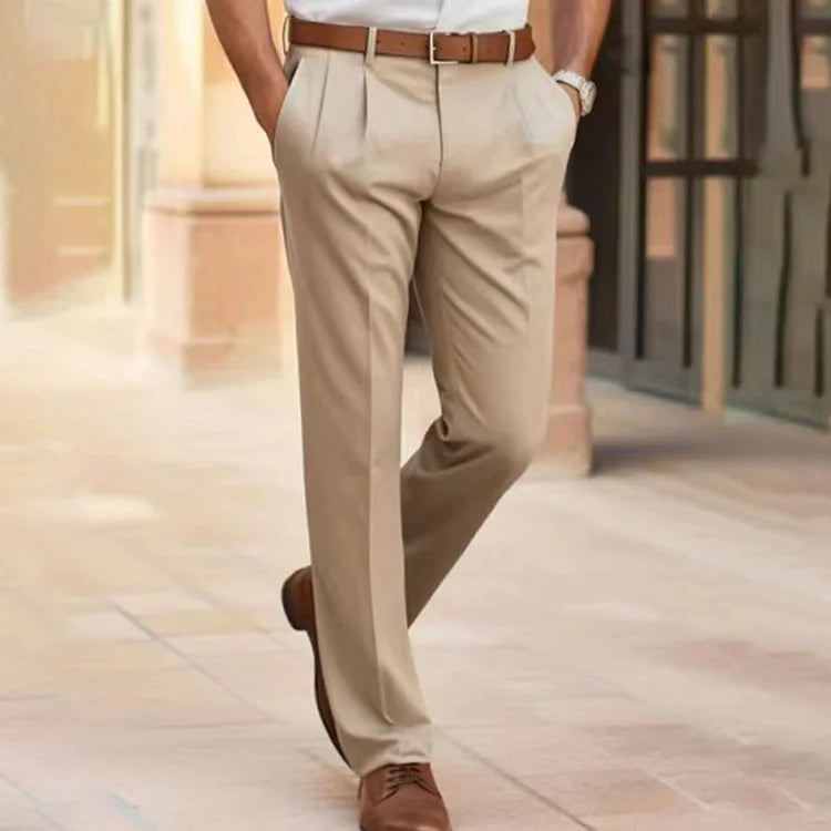 Elegante Herren-Hosen mit geradem Schnitt für optimalen Komfort und Stil