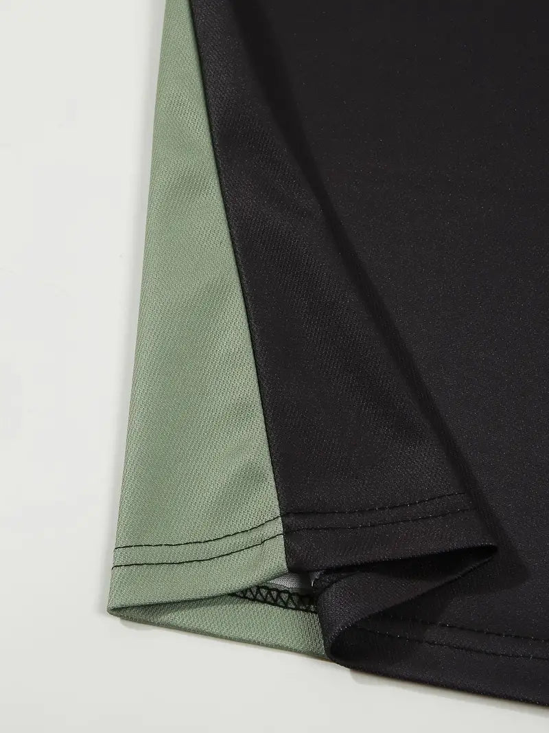 Herren Slim Fit Polohemd mit Streifenmuster - Kurzarm, lässig und elegant