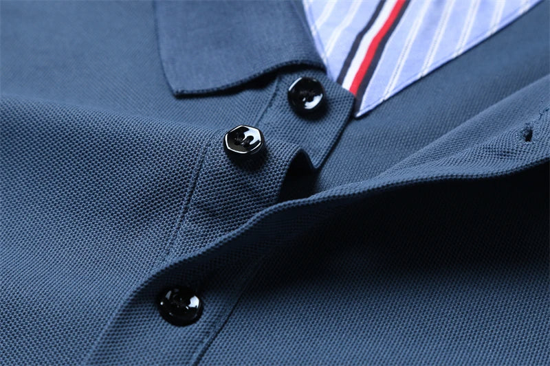 Elite - Męska polo oddychająca dla maksymalnego komfortu i stylu