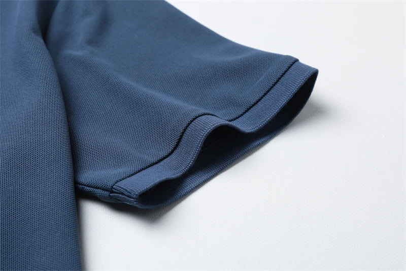 Elite - Męska polo oddychająca dla maksymalnego komfortu i stylu
