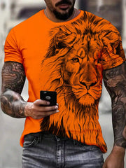 Stilvolles Slim-Fit Herren-T-Shirt für den Königstag