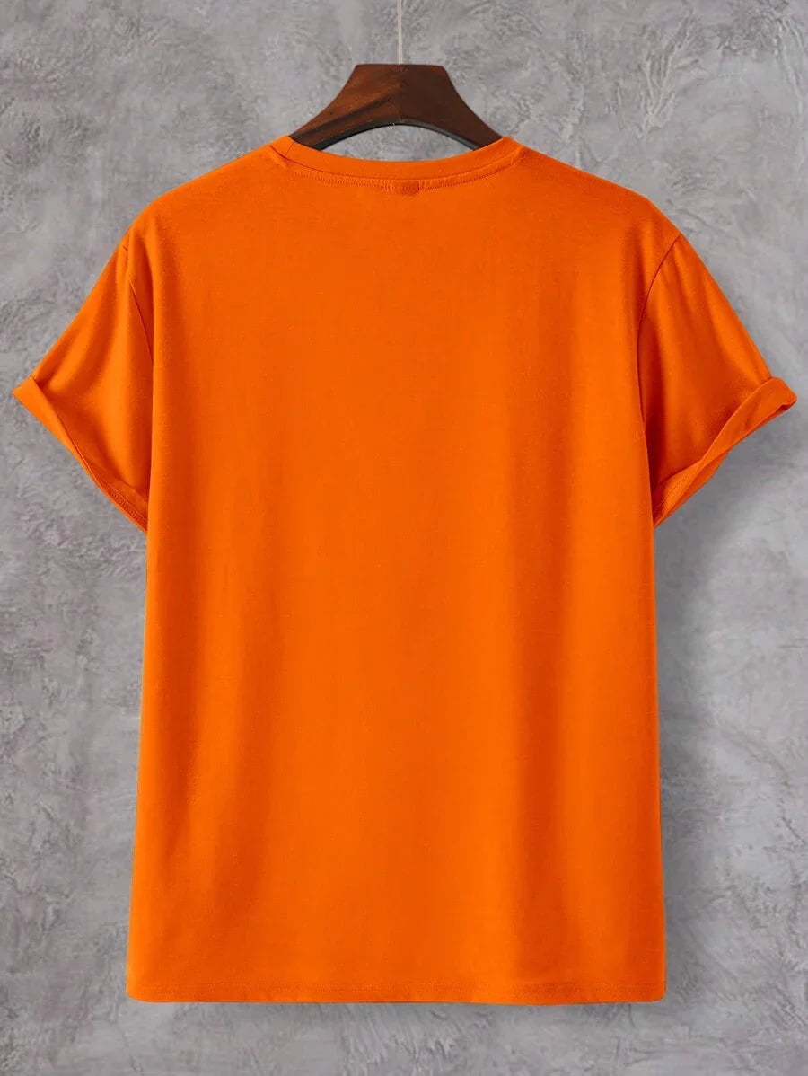 Stilvolles Slim-Fit Herren-T-Shirt für den Königstag