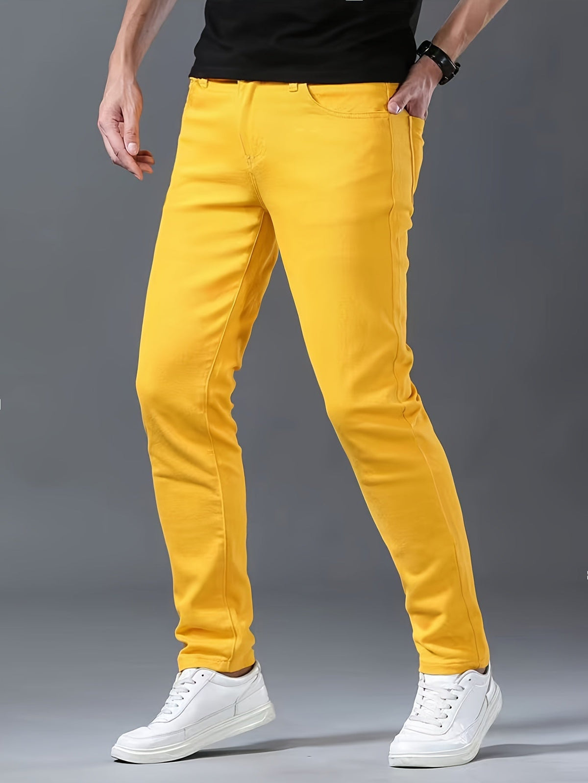 Moderne Stretch-Jeans für Herren mit idealer Passform