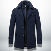 Angelo | Warmer und eleganter Mantel für Männer