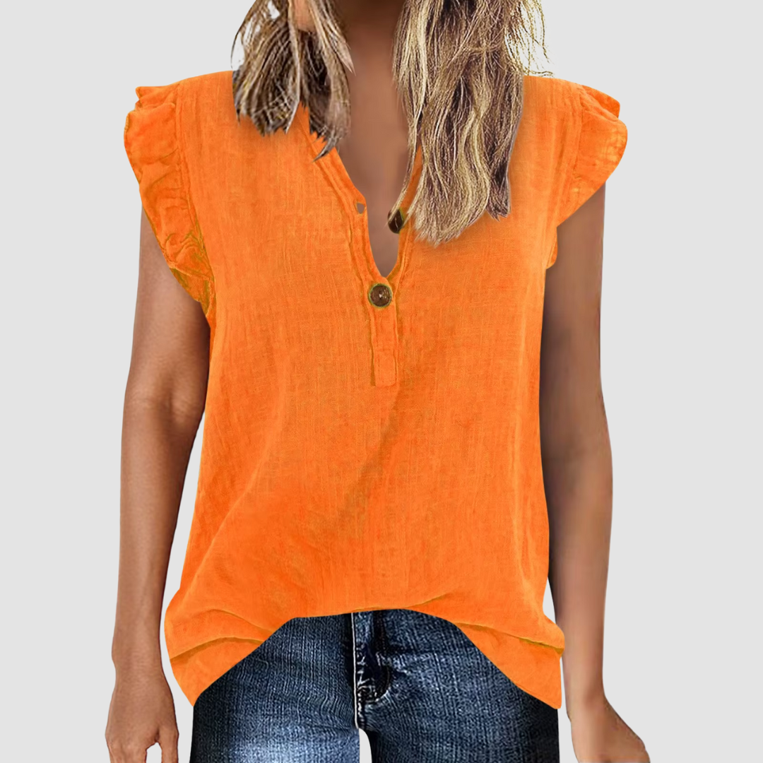 Noa - Stilvolle und bequeme Sommerbluse für einen eleganten Look