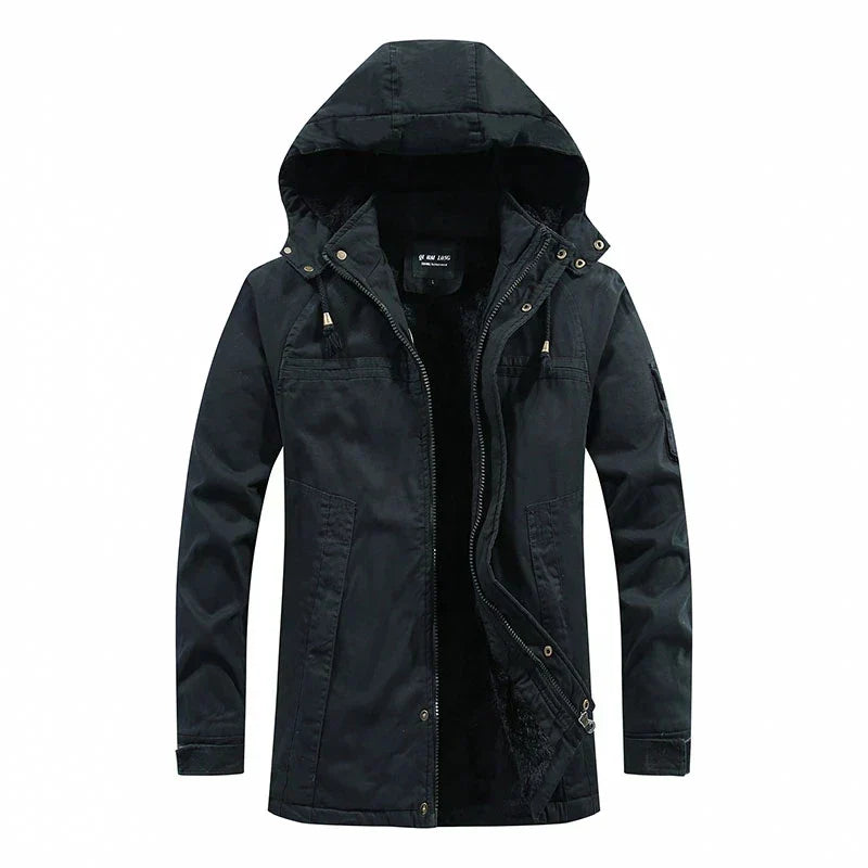 Byron | Bequeme Fleecejacke mit Kapuze
