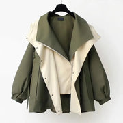 Amélie - Elegante Jacke aus Nylon und Baumwolle