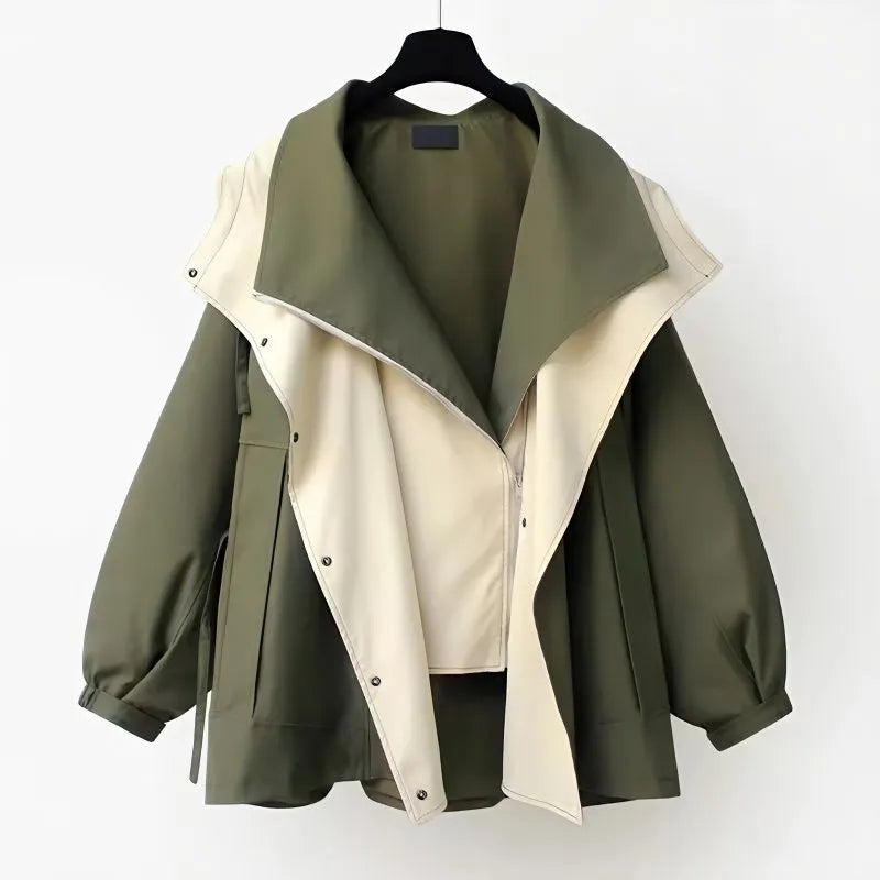 Amélie - Elegante Jacke aus Nylon und Baumwolle