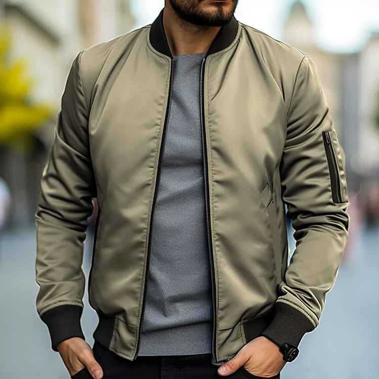 Michel - Premium-Bomber aus Twill
