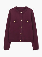 Kristina | Strickjacke mit Knopfleiste