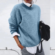 Oversized Damen-Kaschmirpullover aus Wolle für den Herbst und kühlere Tage – lässig und bequem