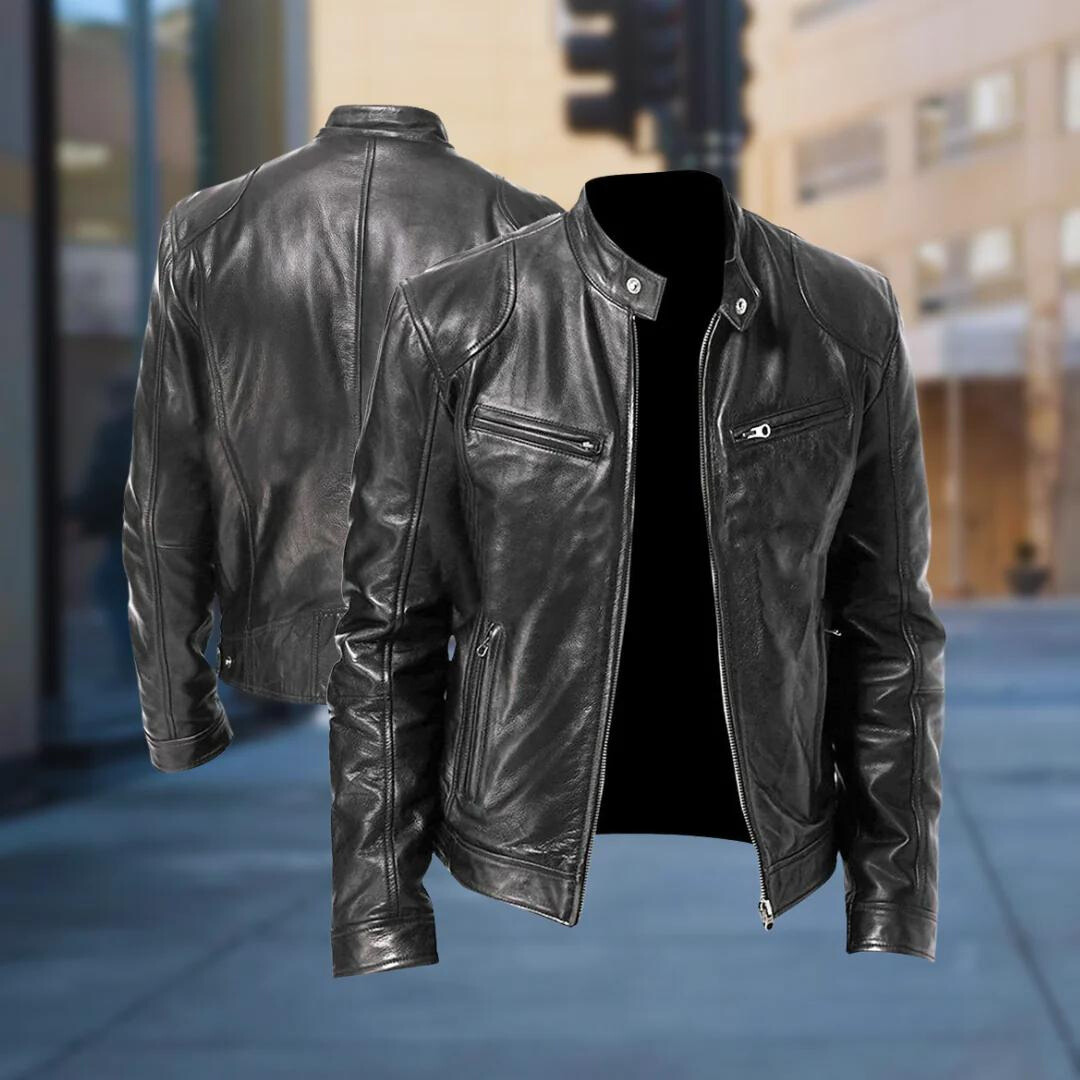 David - Lederjacke für Männer
