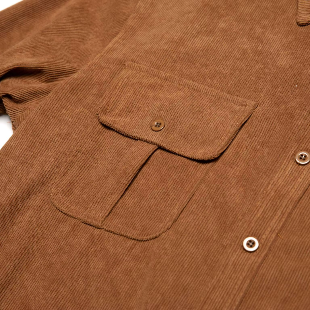 Finn - Elegantes Cordhemd für einen zeitlosen und trendbewussten Stil