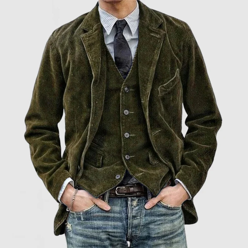 Bernard - Premium Lederjacke und Weste
