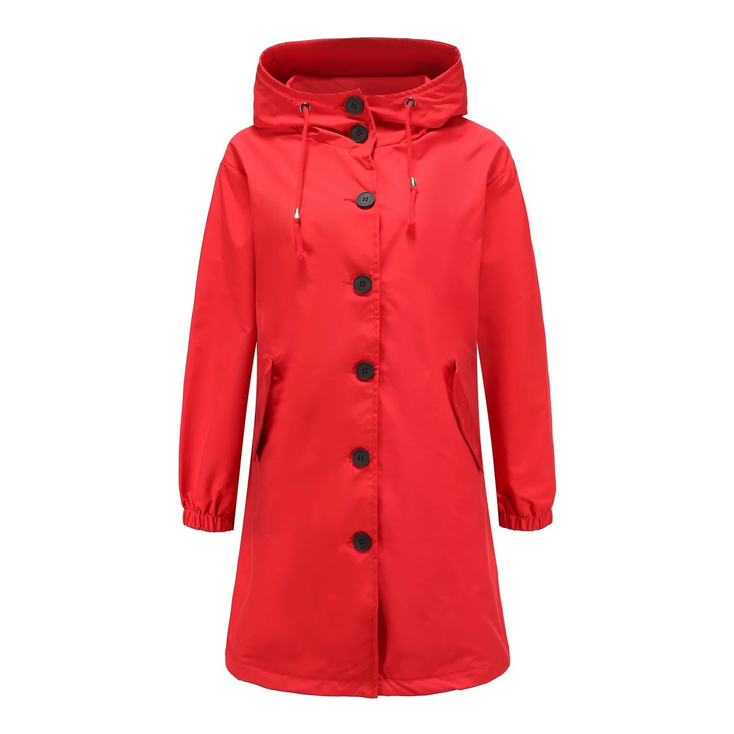 Flieder - Stylischer Damen-Windbreaker mit wasserdichter Kapuze