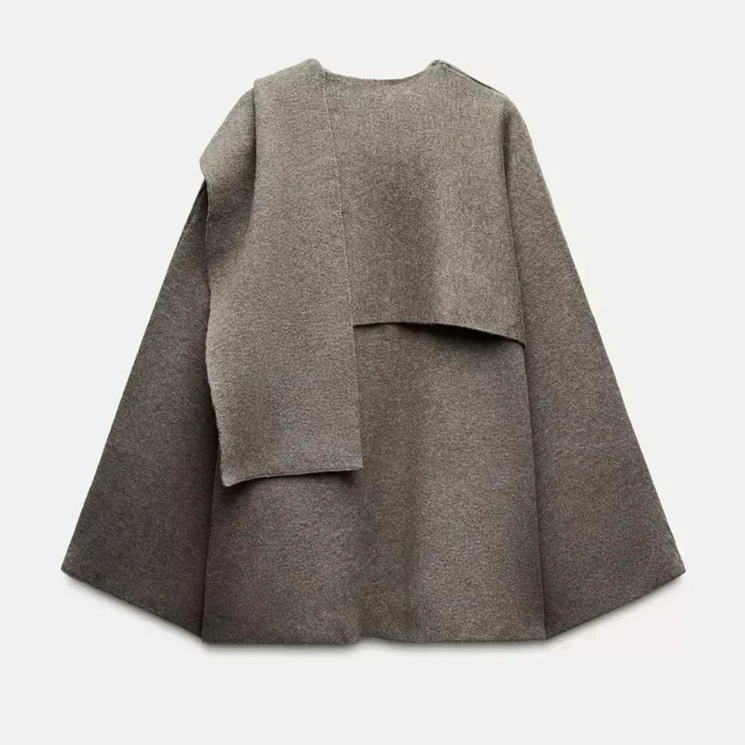 Amelie - Woll-Cape Mantel