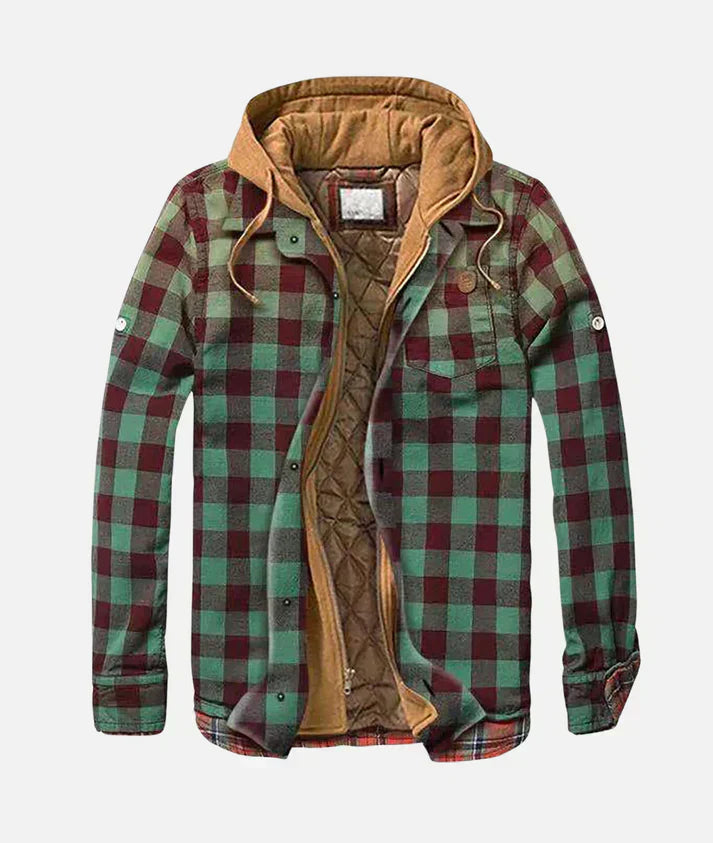 Andrea | Stylische Patchwork Karo Jacke