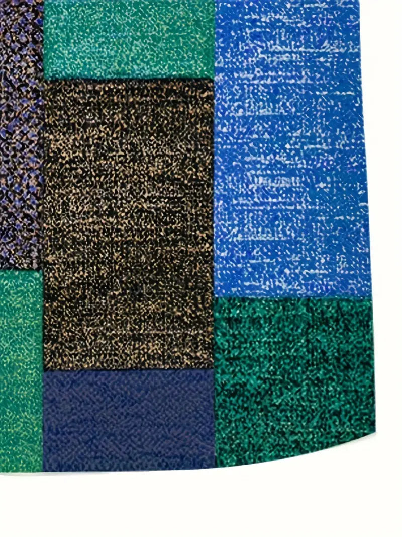 Modisches Herren-Polo mit einzigartigem Patchwork-Design - Kurzarm und atmungsaktiv für entspannte Freizeitlooks