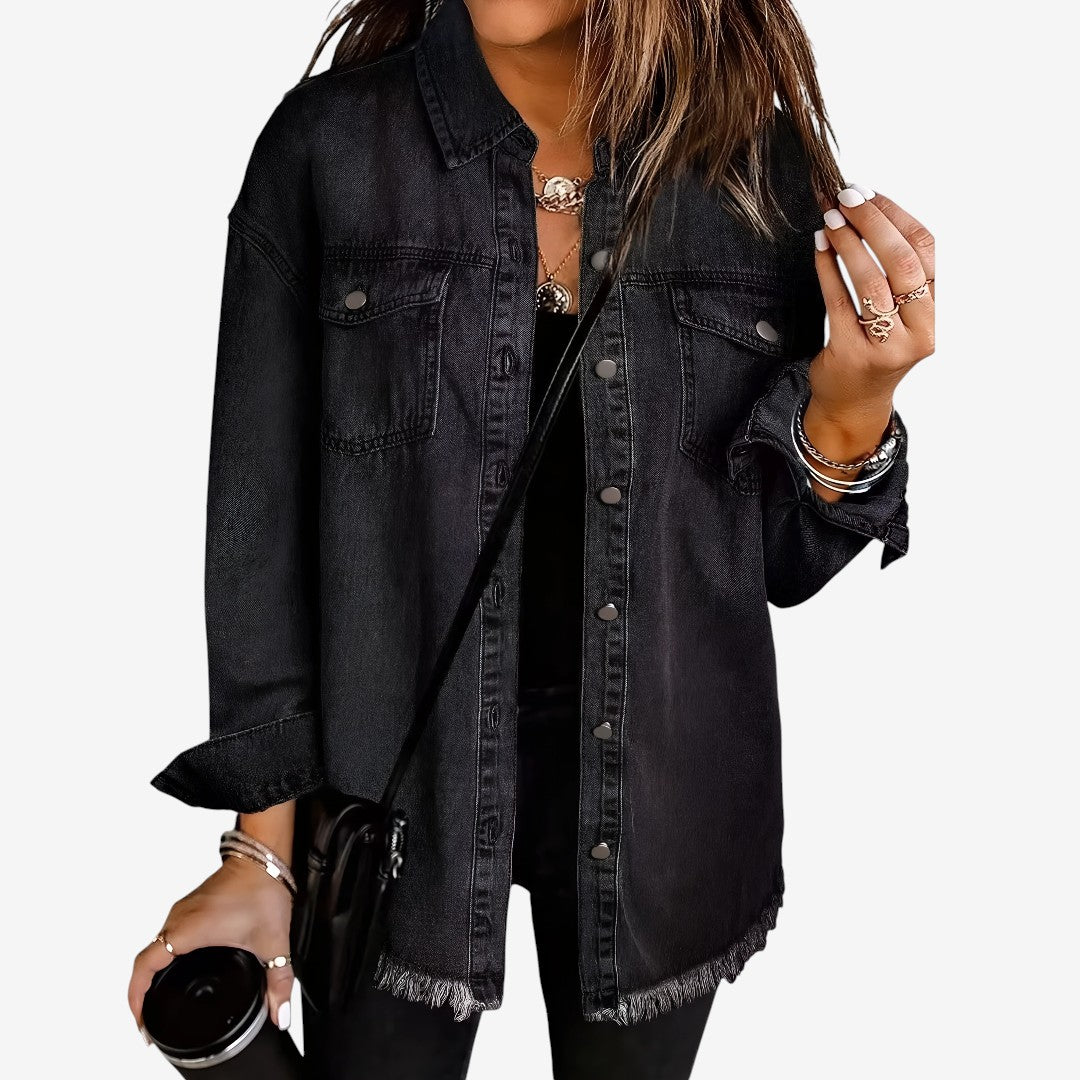 Stefania | Denimjacke im zeitlosen Stil
