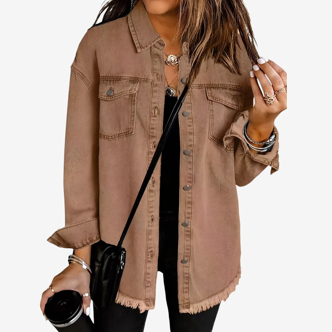 Stefania | Denimjacke im zeitlosen Stil