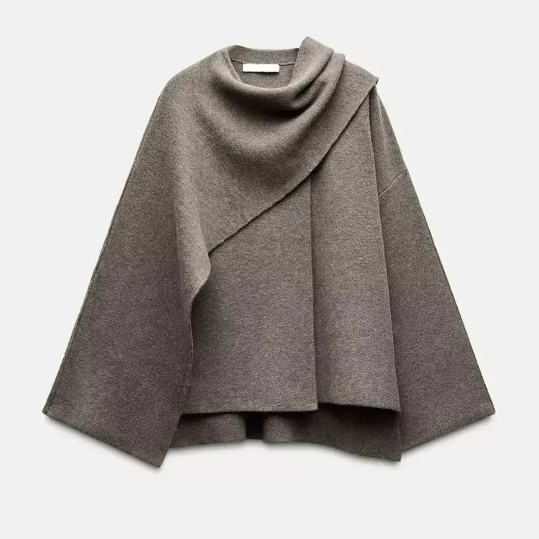 Amelie - Woll-Cape Mantel