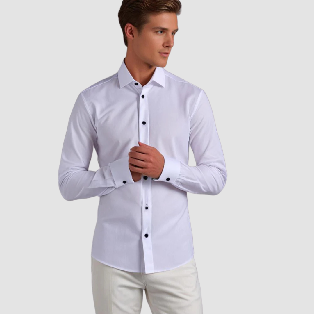 Koszula męska Noah Stretch - elegancka i komfortowa odzież na każdą okazję