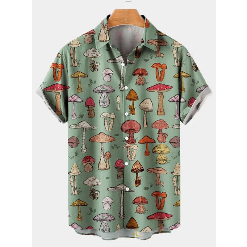 Men's Maroa Hawaiian Shirt - Trendy and Comfortable Sun Protection Wear