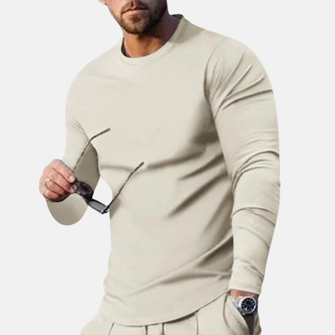 Street Tee - Oversized Long Sleeve T-Shirt for a Casual Look