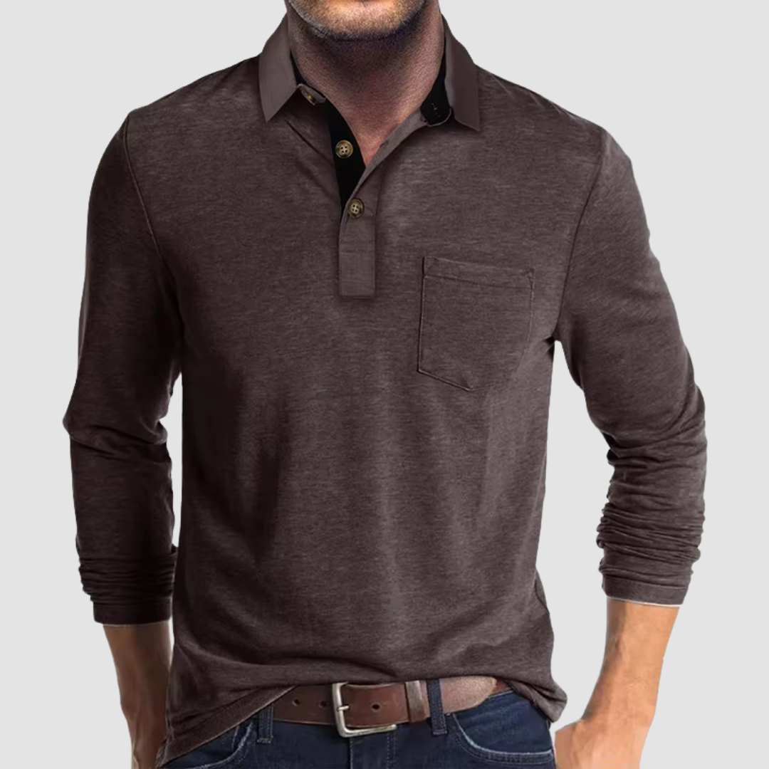 Peter - Eleganckie i nowoczesne męskie polo dla doskonałego stylu