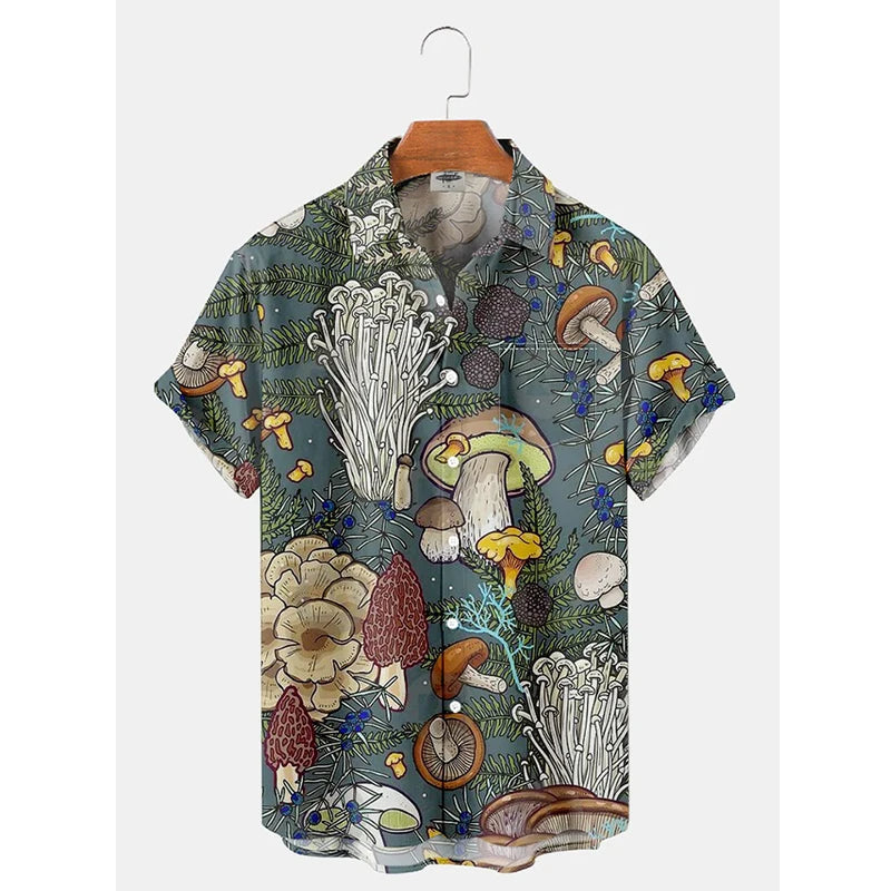Men's Maroa Hawaiian Shirt - Trendy and Comfortable Sun Protection Wear