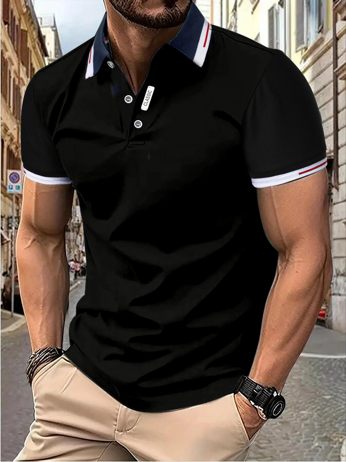 Nestor - Elegantes Herren-Polohemd für den täglichen Gebrauch
