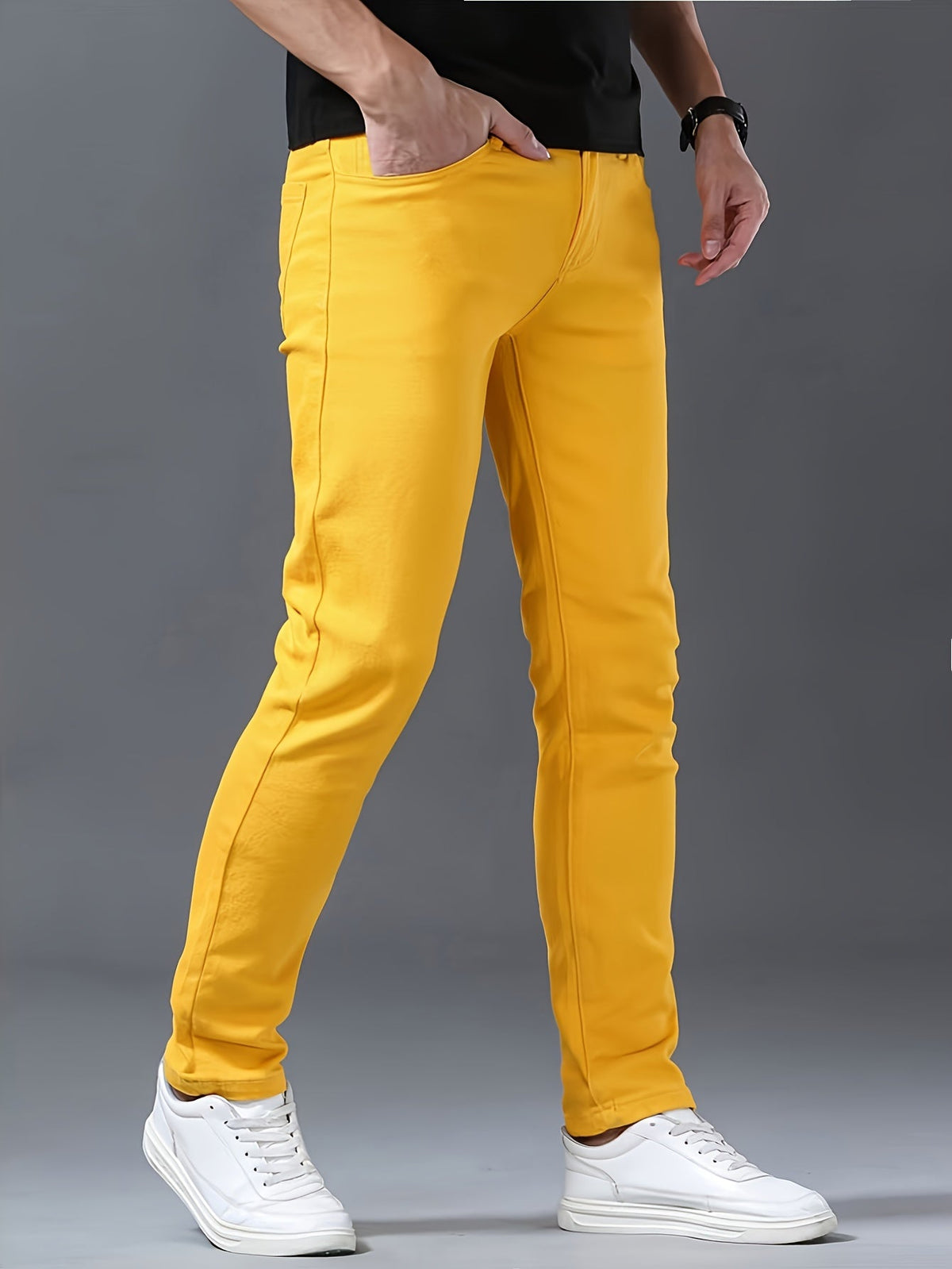 Moderne Stretch-Jeans für Herren mit idealer Passform