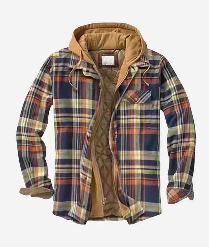Andrea | Stylische Patchwork Karo Jacke