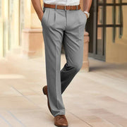 Elegante Herren-Hosen mit geradem Schnitt für optimalen Komfort und Stil