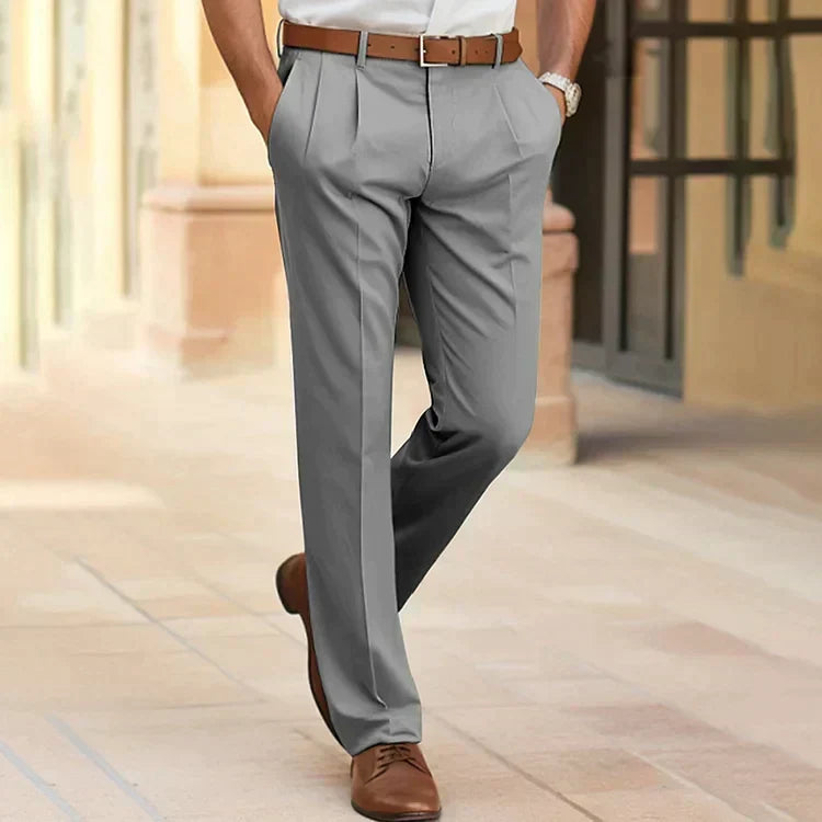 Elegante Herren-Hosen mit geradem Schnitt für optimalen Komfort und Stil
