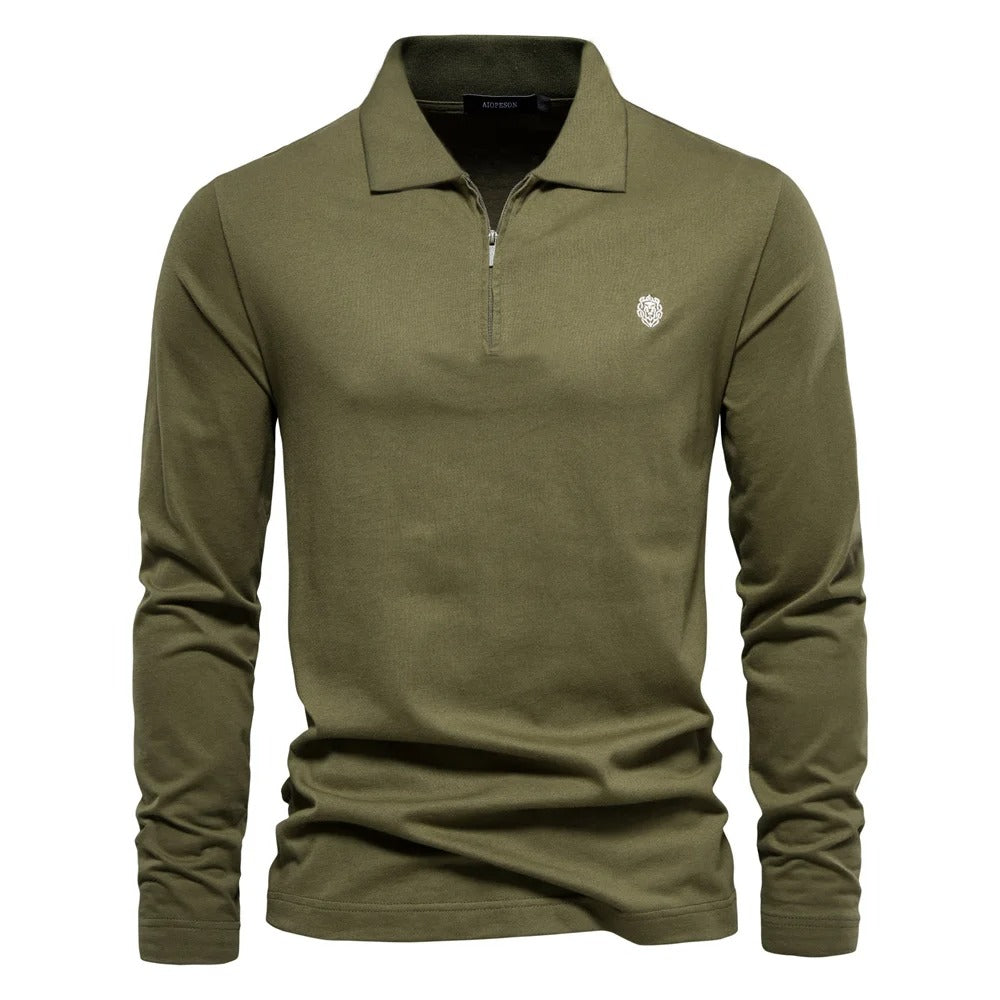 Herren Langarm-Polo - Klassischer Stil und erstklassiger Komfort