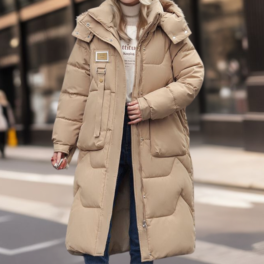 HANNIA - Eleganter Luxus-Wintermantel für Damen