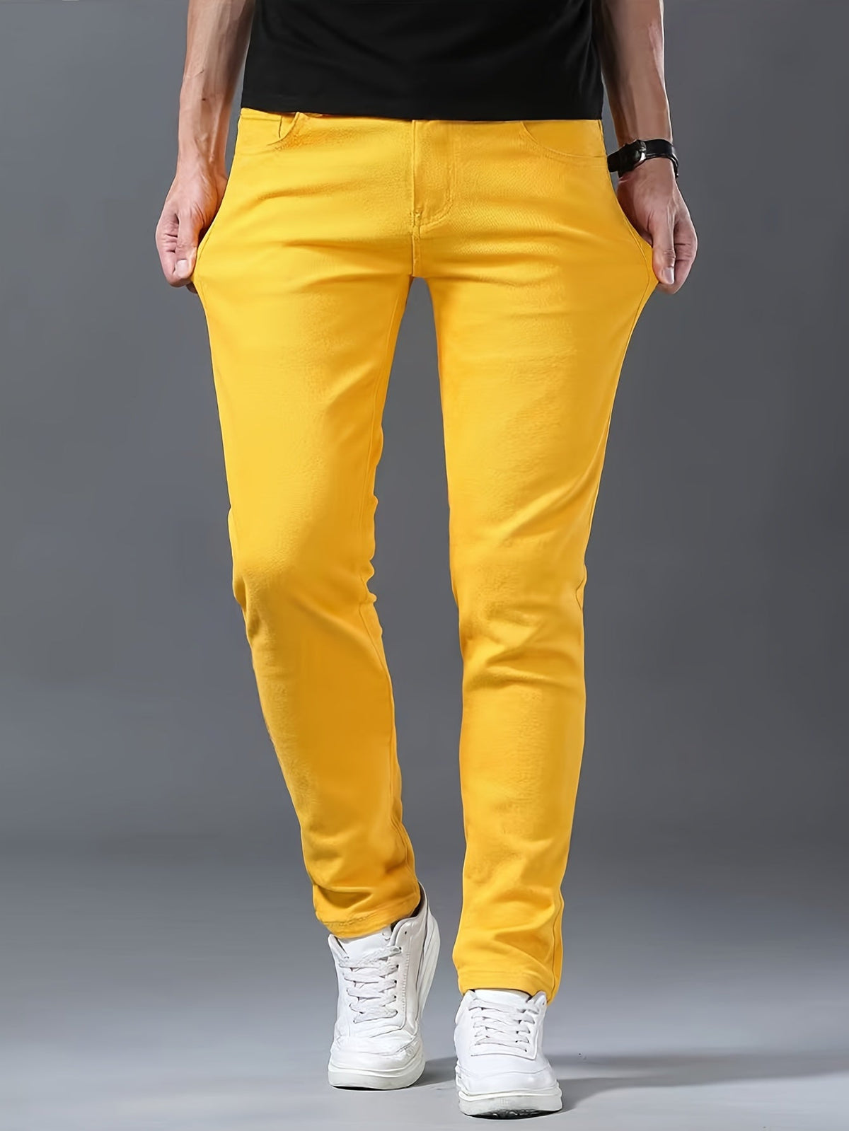 Moderne Stretch-Jeans für Herren mit idealer Passform