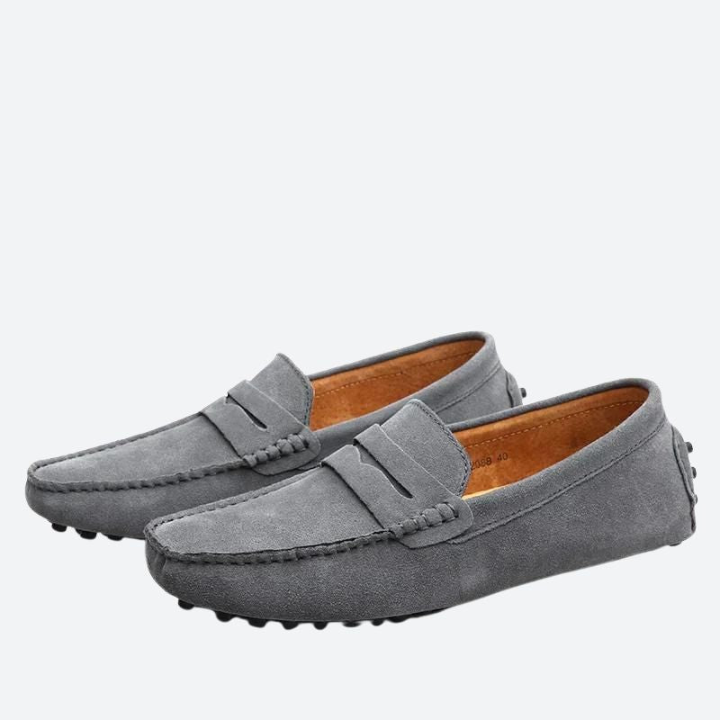 Stilvolle Loafers aus italienischem Wildleder - Eagle