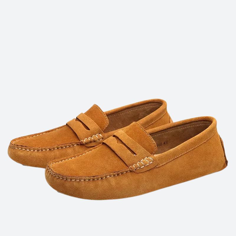 Stilvolle Loafers aus italienischem Wildleder - Eagle