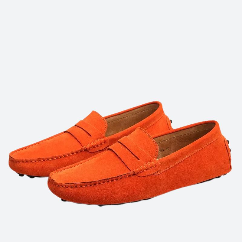 Stilvolle Loafers aus italienischem Wildleder - Eagle