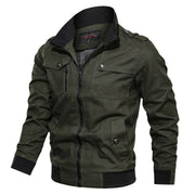 Klassische Übergangsjacke mit Stehkragen – Stilvolle Freizeitjacke für jeden Anlass