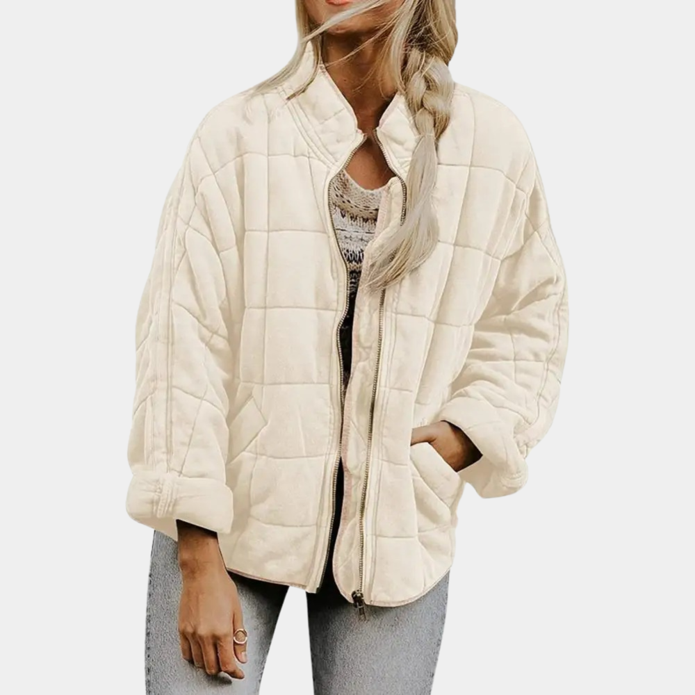 Frühlingsjacke für Damen – leichte gesteppte Baumwolljacke für einen lässigen Look