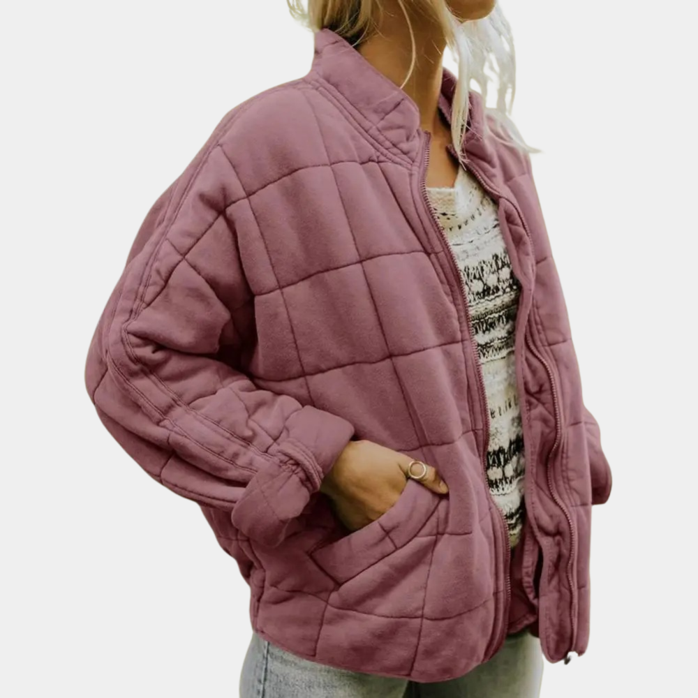Frühlingsjacke für Damen – leichte gesteppte Baumwolljacke für einen lässigen Look