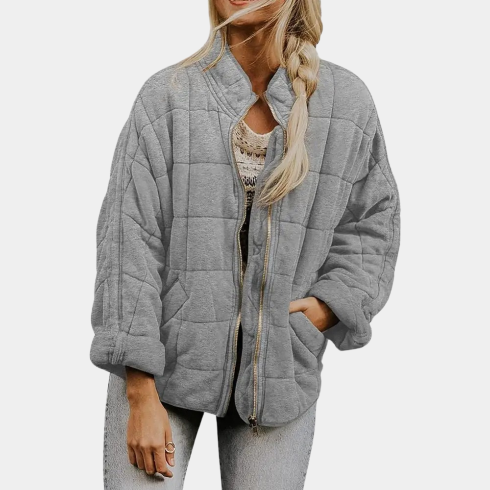Frühlingsjacke für Damen – leichte gesteppte Baumwolljacke für einen lässigen Look