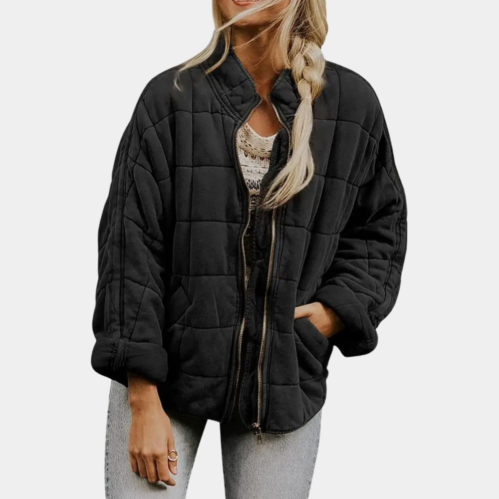 Frühlingsjacke für Damen – leichte gesteppte Baumwolljacke für einen lässigen Look
