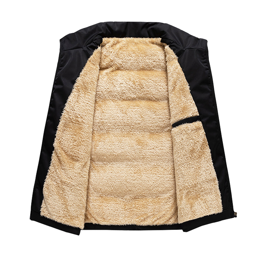 DOMINIC - Modische und leichte warme Strickjacke