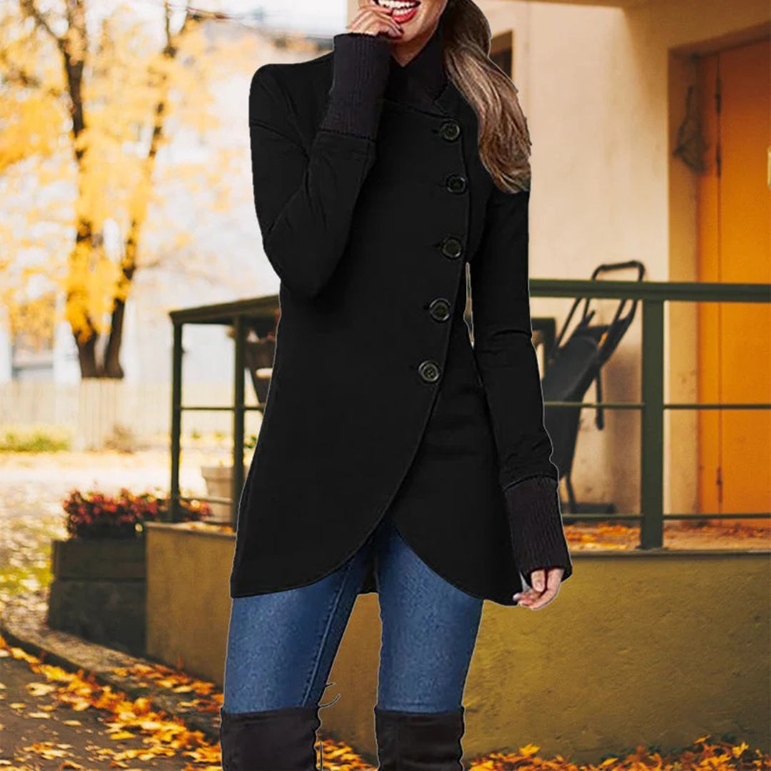 Eleganter, leichter Baumwollmantel für Damen – ideale Übergangsjacke für den Frühling