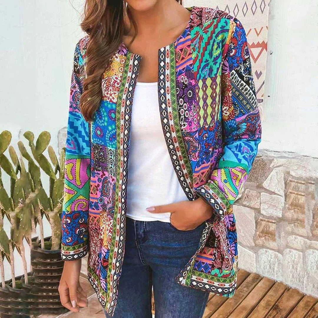 Eleganter leichter Baumwollmantel für Damen – ideal für Frühling, Übergangszeit und lässige Outfits